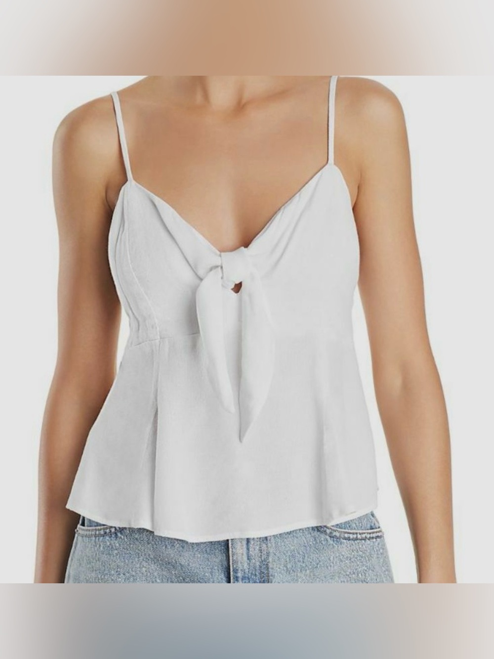Show Me Your Mumu Darby Knotted Tie Tank Top